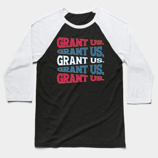 NATIONAL TEXT ART USA GRANT Baseball T-Shirt